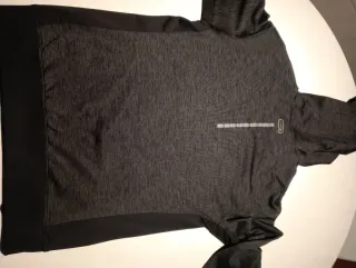 Jersey sudadera negra mujer.