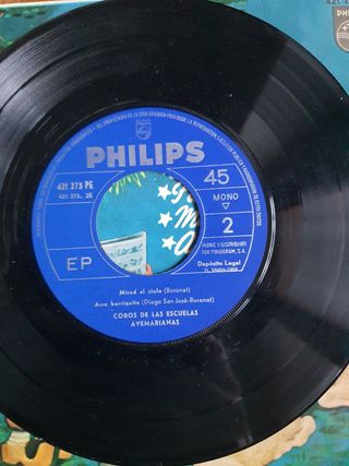 Vinilo Villancicos Coro Escuelas Avemarianas