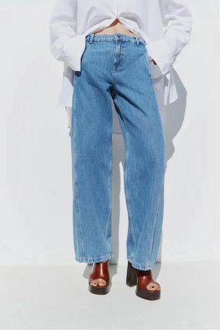 Jeans ZARA tiro alto talla M