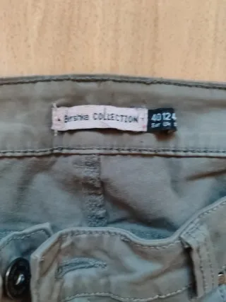 Pantalón vaquero Bershka azul