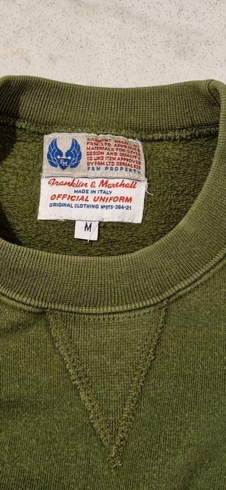 Felpa F&M Verde Militare