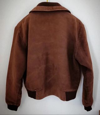 Giacca Bomber Vintage Anni '80 Reversibile