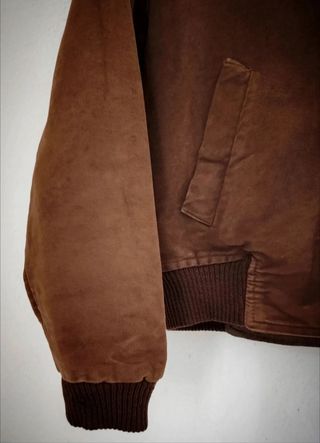 Giacca Bomber Vintage Anni '80 Reversibile