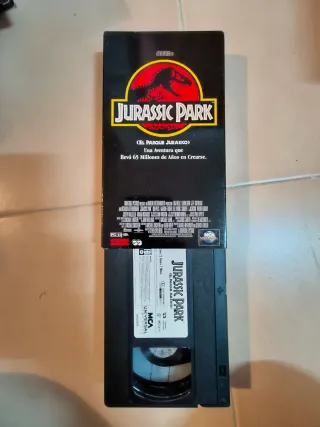 Jurassic Park VHS (El Parque Jurásico)