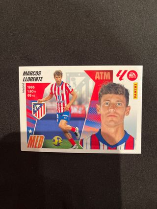 Carta Fútbol Marcos Llorente ATM