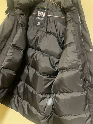 Parka Impermeable Helly Hansen Hombre Negra