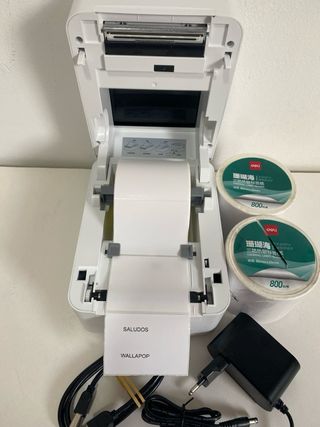 Impresora Térmica etiquetas + 2000 Etiquetas