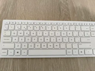 Teclado y Ratón HP Inalámbricos Blancos