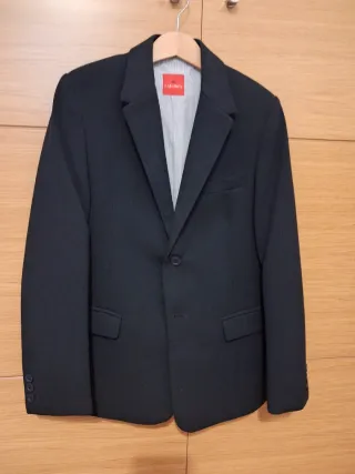 Traje de chaqueta niño azul marino comunión