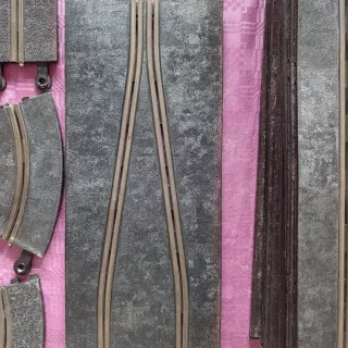 Pista Scalextric Curva y Recta