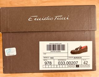 Emidio Tucci Mocasines Marrones con Borlas