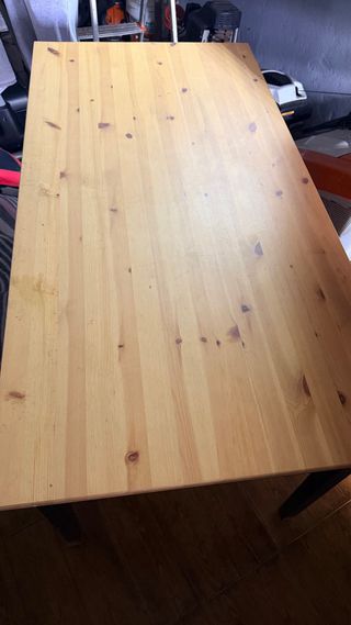Mesa de estudio Ikea madera