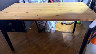 Mesa de estudio Ikea madera