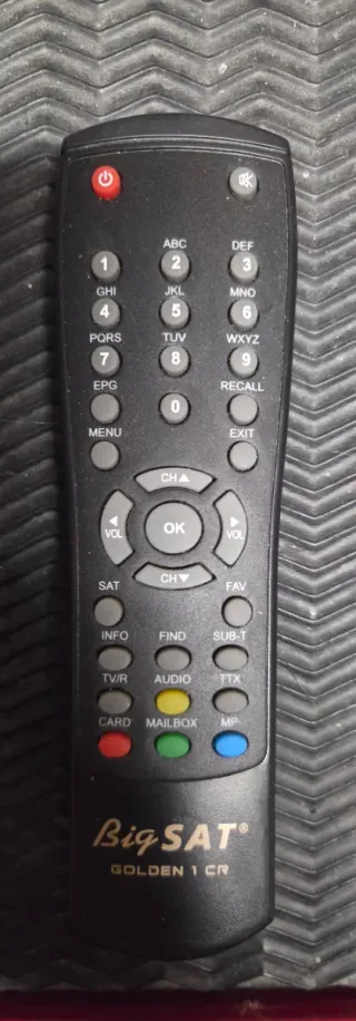 Sintonizador Satélite Big SAT GOLDEN 1 CR