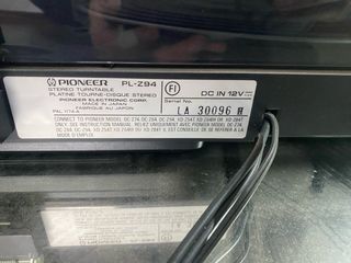 Giradischi Pioneer PL-Z94 Vintage