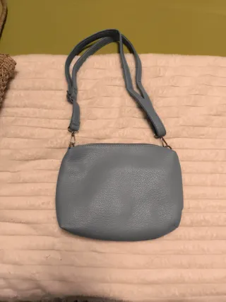 Bolso bandolera azul