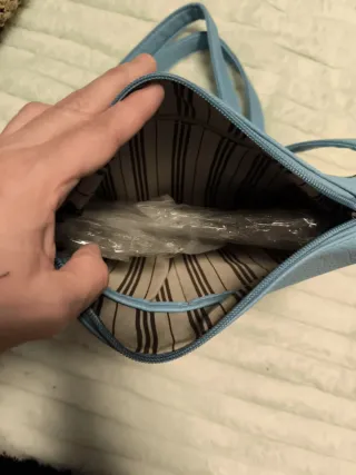 Bolso bandolera azul