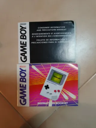 Manual Game Boy Nintendo