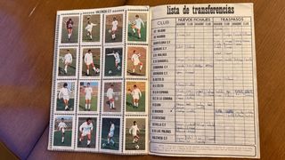 Album Cromos Campeonato de Liga 1971-72