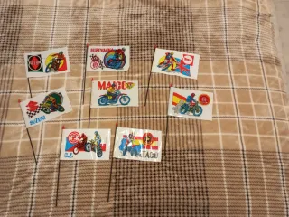 Banderines Motocross Clásico Bultaco