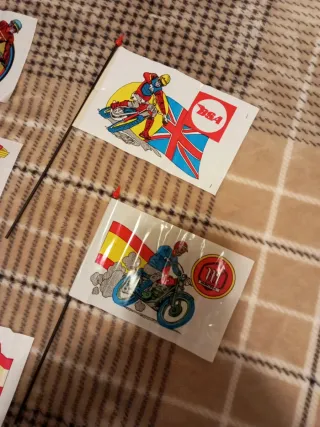 Banderines Motocross Clásico Bultaco