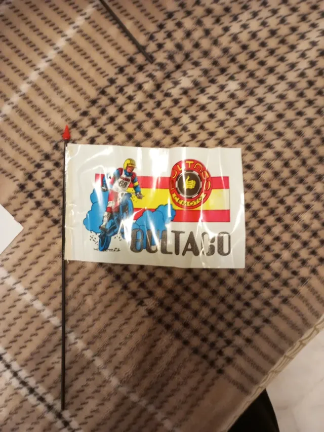 Banderines Motocross Clásico Bultaco