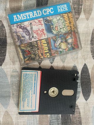 Juego Amstrad CPC Four Pack
