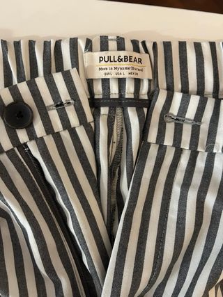 Pantaloni donna Pull&Bear a righe