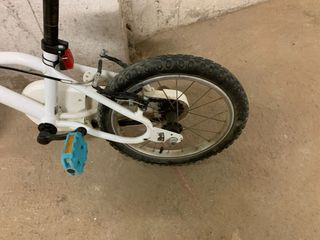 Bicicleta Infantil Btwin Blanca