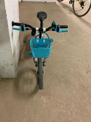 Bicicleta Infantil Btwin Blanca