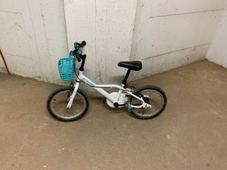 Bicicleta Infantil Btwin Blanca