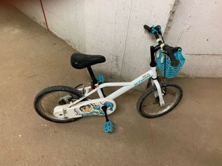 Bicicleta Infantil Btwin Blanca