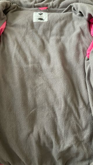 Chaqueta niña degradado rosa