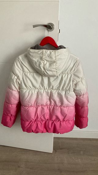 Chaqueta niña degradado rosa