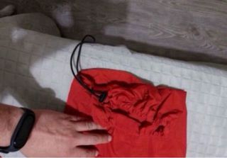 .Pantalón baile urbano rojo