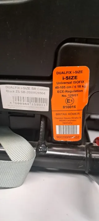 Silla de coche Römer Britax Dualfix i-Size