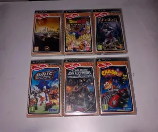Lote 6 Giochi PSP Essentials