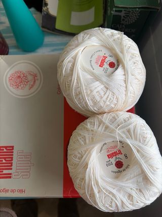 Ovillos Tridalia Super N8 200g Algodón