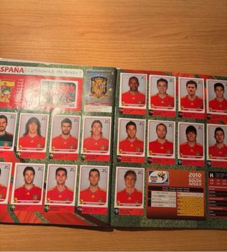 Álbum Mundial Sudáfrica 2010 COMPLETO