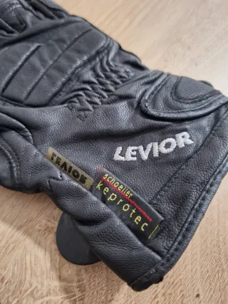 Guantes Moto Mujer Levior Talla S Negros
