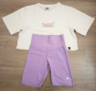 Camiseta Crop Blanca Twogies -  Talla S