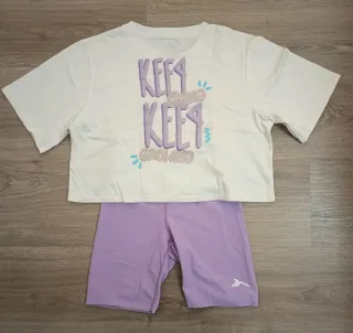 Camiseta Crop Blanca Twogies -  Talla S