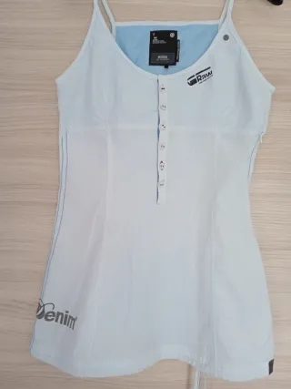 Top G-Star RAW azul claro Talla S