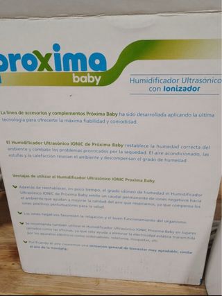 Humidificador ionizador