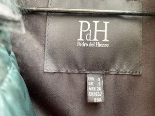 Parka Pedro del Hierro verde botella Talla S