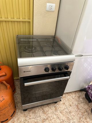 Cocina de gas con horno