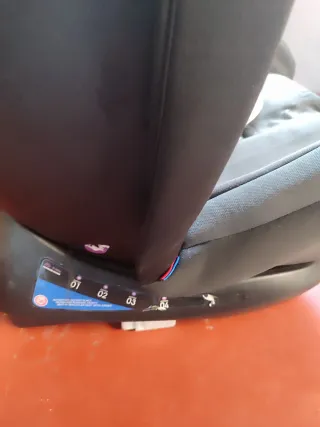 Silla coche Isofix Grupo 0/1/2/3