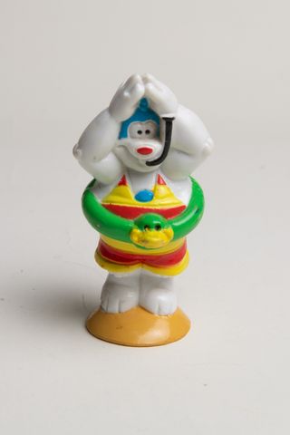 Lote figuras Flunchy en la playa. Francia 1997