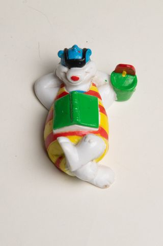 Lote figuras Flunchy en la playa. Francia 1997