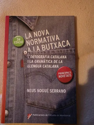 Libro ortografía catalana